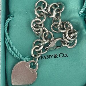 Tiffany & Co. Silver Heart Bracelet